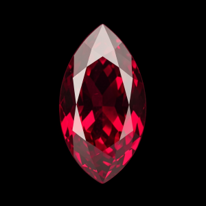 Ruby Marquise Cut