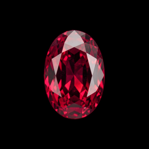 Ruby Oval Cut